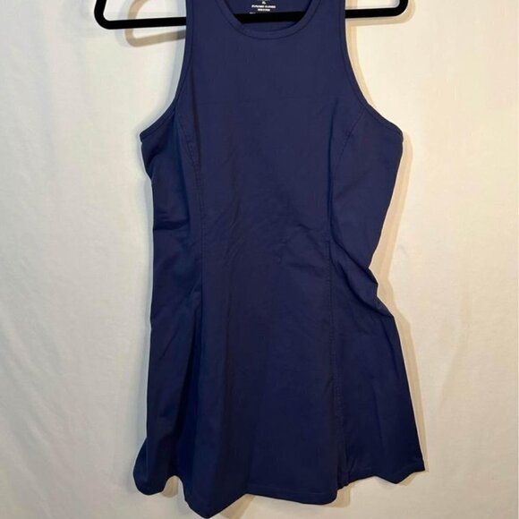 Woman’s Racerback athletic dress. Navy blue. Size XL. Soft & Stretchy. - Picture 2 of 7